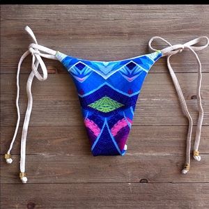 Tie side Brazilian bikini bottom